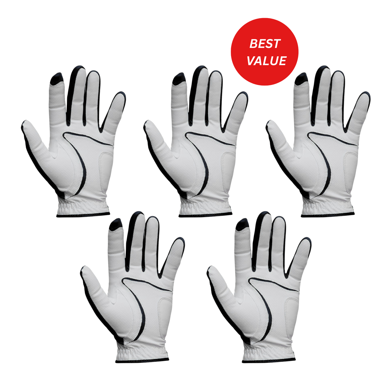 Copper Tech All-Weather Glove for Men 5-Pack