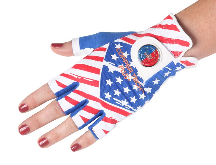 Half Glove - Copper Infused Golf Glove for Women