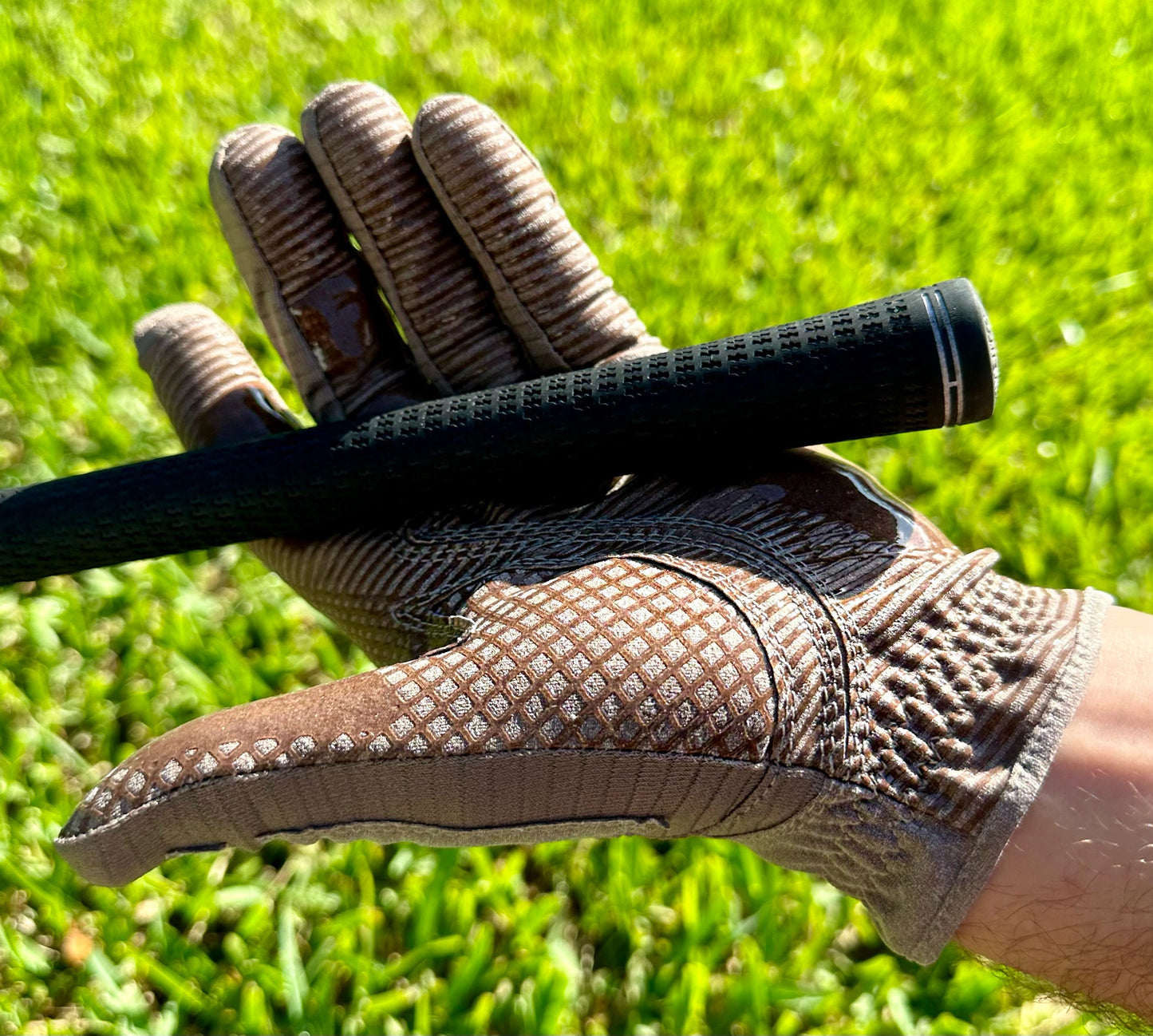 Copper Infused Golf Glove Cocoa Brown/Cocoa Brown