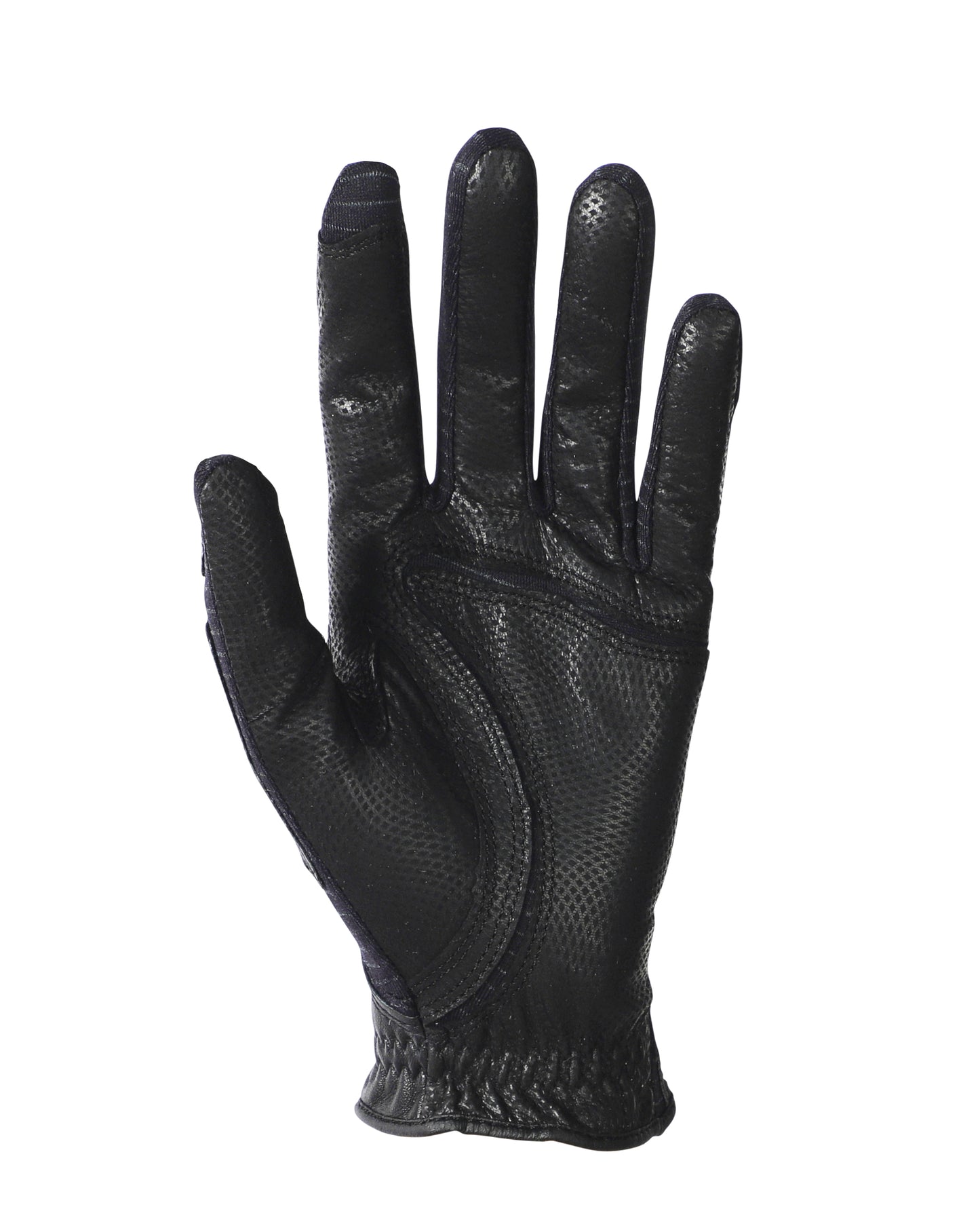 Copper Infused Ultra Premium Kangaroo Leather Golf Glove Black/Black