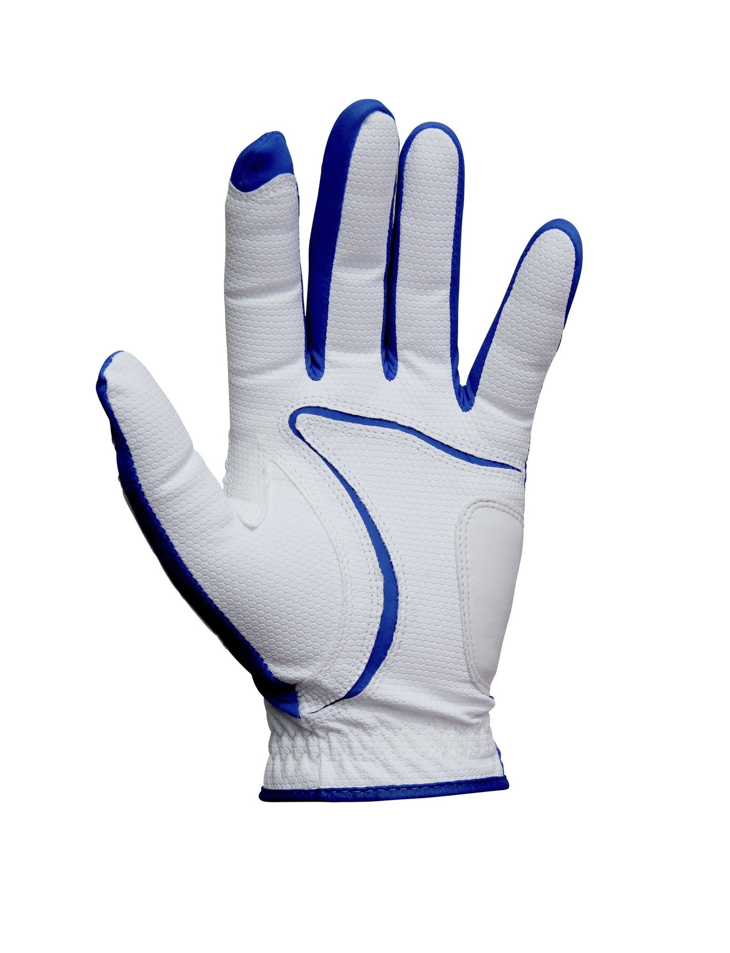 Copper Infused Golf Glove White/Royal Blue