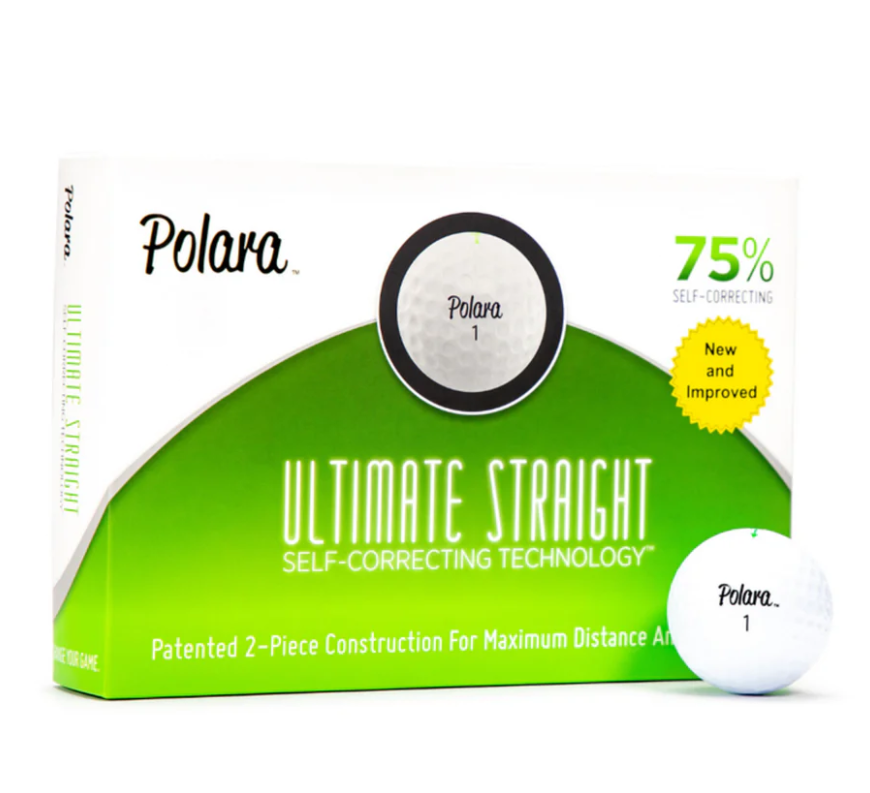 Polara Ultimate Straight - One Dozen Golf Balls