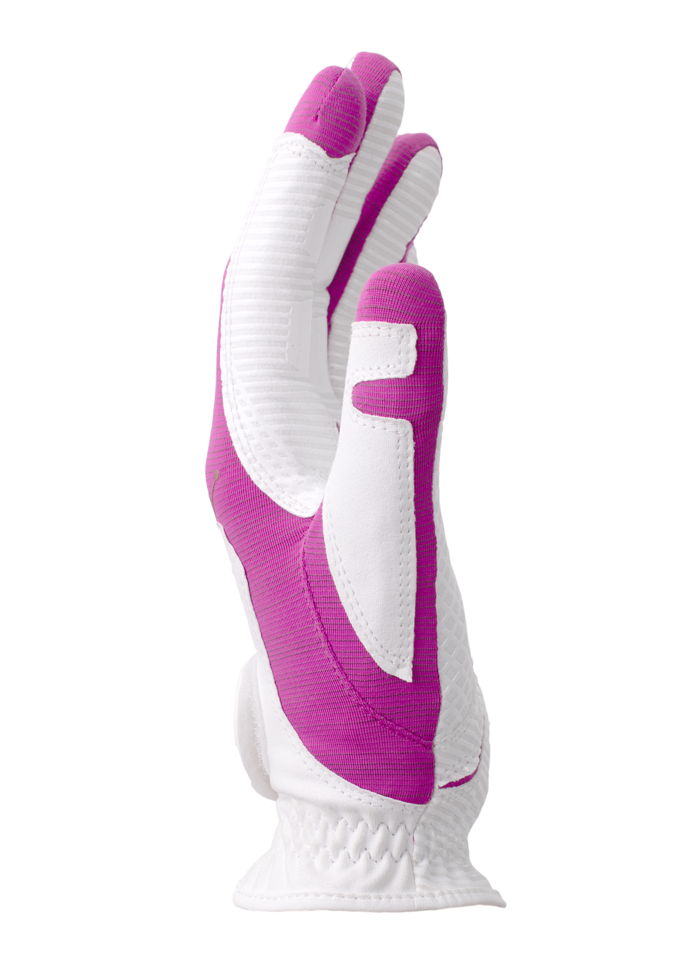 Copper Tech Golf Glove, White/Fuchsia, 2-Pack