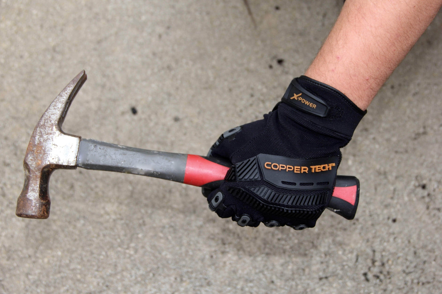 Copper Infused Workman/Mechanic Gloves - MASTER PRO (PAIR)