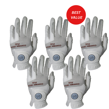 Copper Tech All-Weather Glove for Women 5-Pack