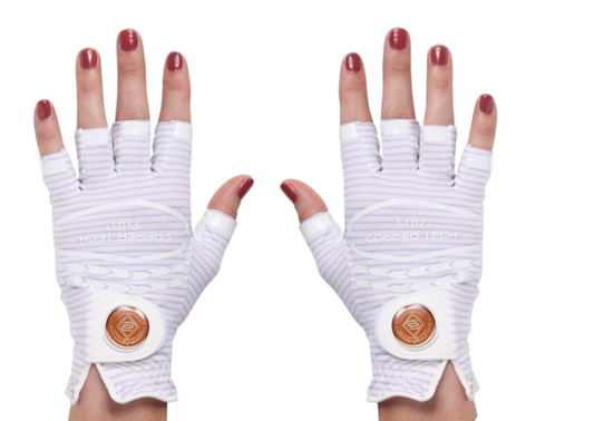 Half Glove Pairs - Copper Infused Golf Glove for Women