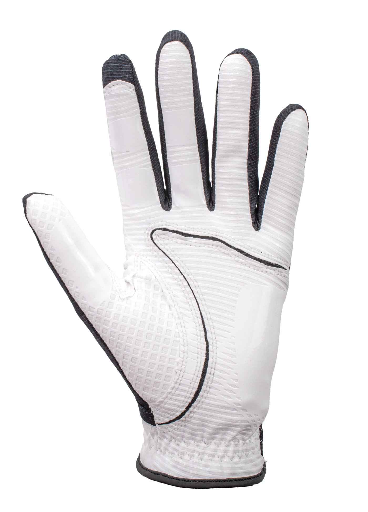 Copper Tech Golf Glove, White/Black, 3-Pack