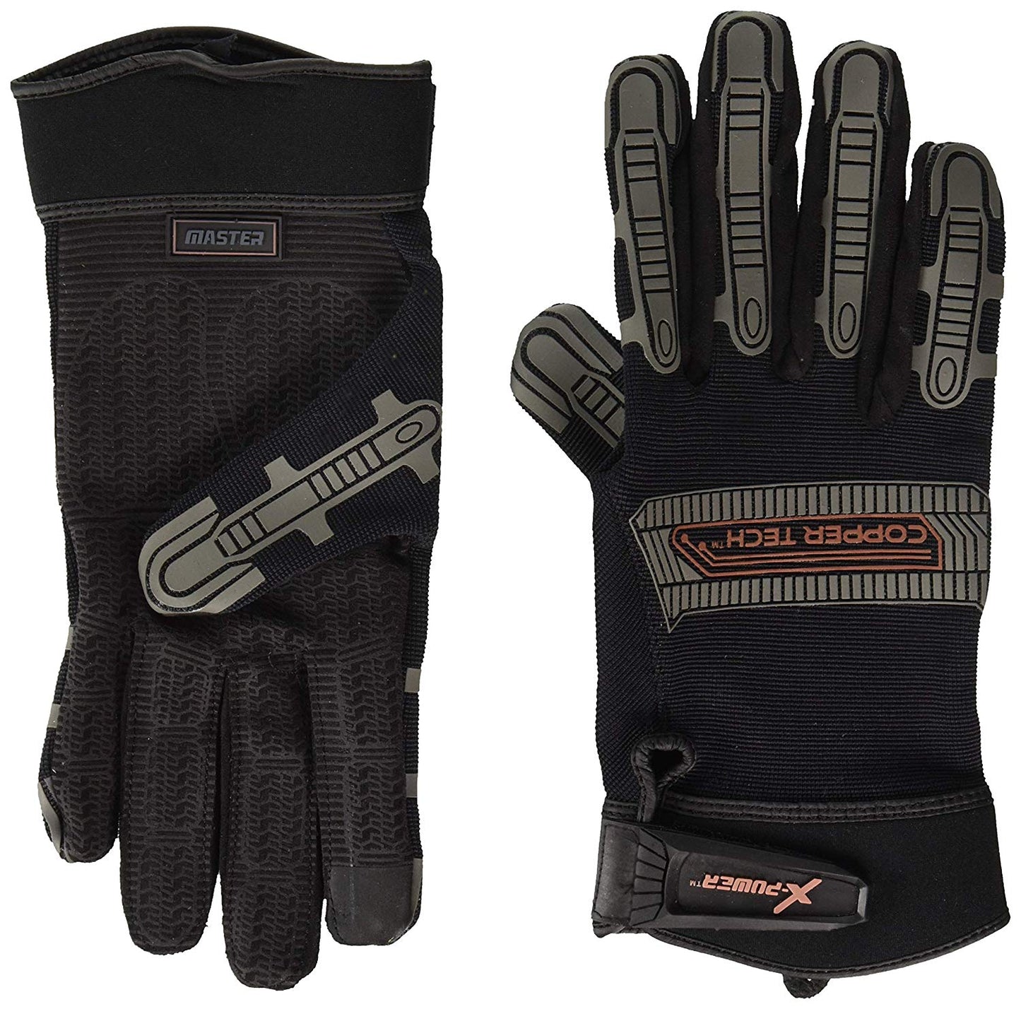 Copper Infused Workman/Mechanic Gloves - MASTER (PAIR)
