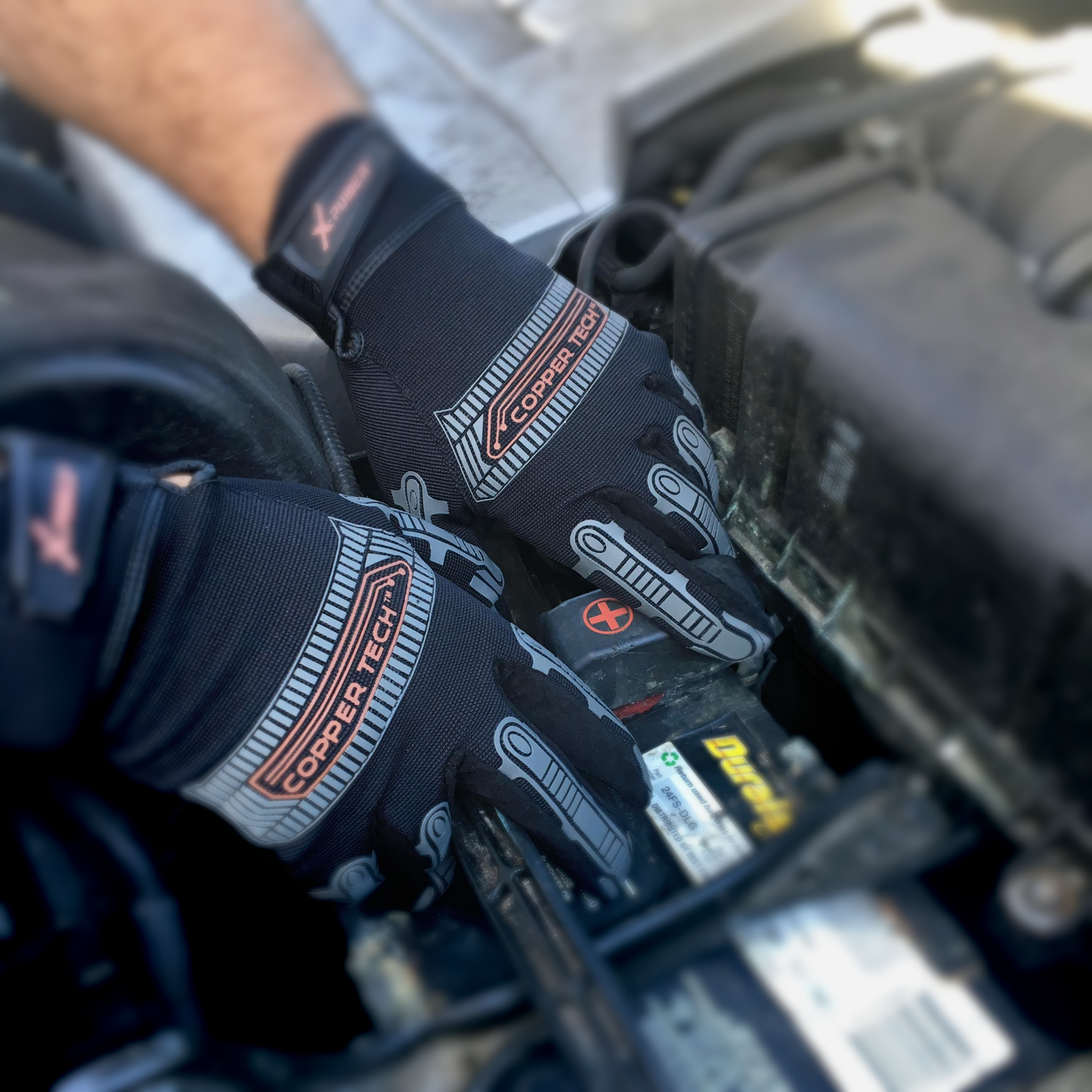 Copper Infused Workman/Mechanic Gloves - MASTER (PAIR)